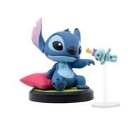 YuMe Stitch & His Lil Friend, mini figura da collezione da 6,3 cm in scatola con finestra eroe, prodotto con licenza ufficiale Disney, regalo giocattolo per bambini, adulti e fan del cinema, ottieni
