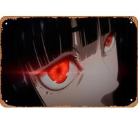 Yumeko Jabami Kakegurui Poster Decorazione da parete per la casa Targa in metallo retrò 20,3 x 30,5 cm