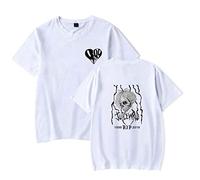 Yumenam Unisex T-Shirt 3D Stampa Girocollo Manica Corta Estate Casual Maglietta Camicia Hip Hop Tops per i Fan di R.I.P Juice Wrld Rapper
