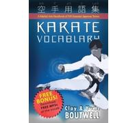 Yumi Boutwell Clay Boutwell Karate Vocabulary (Tascabile)