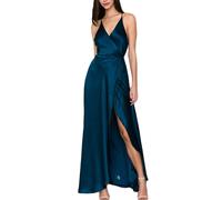 Yumi Kim Donna Antico Blu Rush Hour Maxi Abito #DR1478 Nwt