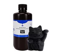 YUMILI 3D Printer Resin, Water Washable UV 405nm Rapid Photopolymer, Curing High Hardness Toughness 500g for LCD/DLP Printers (Nero)