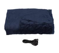 YUMILI Coperta riscaldante USB 5V 2A Flanella Materiale Morbido Confortevole Caldo Coperta Elettrica per la Casa Dormire Rilassante (Blu)