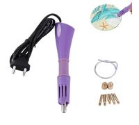 YUMILI Hotfix, applicatore di strass fai da te, applicatore di strass per il riscaldamento rapido, applicatore di strass, applicatore fai da te, applicatore di strass, colore viola