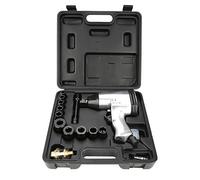 YUMILI Kit chiave a bussola pneumatica professionale Set di attrezzi per avvitatore ad aria compressa ad alte prestazioni con 10 bussole per riparazione automobilistica e manutenzione