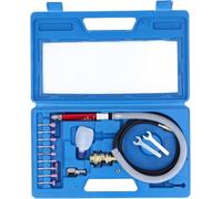 YUMILI Micro smerigliatrice pneumatica, 1/8" micro smerigliatrici pneumatiche, mini smerigliatrice a matita 58000rpm, kit di utensili lucidatura per pulizia, smussatura, molatura, incisione, foratura