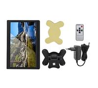 YUMILI Monitor industriale portatile IPS 10,1 pollici con angolo di visione di 178°, interfaccia HDMI VGA AV per uso industriale, console di gioco PS 4 X BOX (Con regole europee audio 1024 * 600)