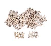 YUMILI Mr and Mrs Sign Wedding Table Decorations Recyclable Rustic Modern Wedding Signs for Photo Props Indoor Outdoor Events MDF Material 60pcs