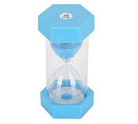 YUMILI Sand Clock Sand Hourglass Sand Timer Sandglass Anti Drop Durable Plastic Hourglass Timer for Kitchen Timing Kids Learning Gift Decoration Blue 5 Minutes 12.8cm