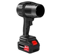 YUMILI Soffiatore elettrico ad aria compressa, soffiatore Jet Dry 28000 giri/min, motore brushless Rechargeable Jet Blower, portatile turbo, per la pulizia dell'auto, all'aperto, barbecue, campeggio