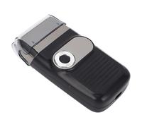 YUMILI Terretto di Barba Elettrica Spariata Maschile Testa Calva Calva 2 in 1 con Coltello Geometrico in Metallo Net Schermo LCD USB Ricaricabile per Rasatura a Basso Rumore Indolore