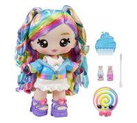 Yummiland Large Doll and Lip Gloss Pet - Cintura Arcobaleno Skyler, con Kit Fai-da-te, Età 4+