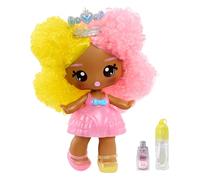 Yummiland Large Doll - Nia Candy Fluff -Include 1 bambola, lucidalabbra profumato fai-da-te, abiti e capelli personalizzabili, Età 4+