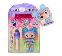 Yummiland Lip Gloss Doll - Britney Boba - Include Kit di Lucidalabbra Fai-da-te, Adatto per bambini Età 4+