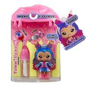 Yummiland Lip Gloss Doll - Roxie Crystal Candy - Include Kit di Lucidalabbra Fai da te, Età 4+