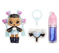 Yummiland Lip Gloss Doll: Sour Sweeties - Nina Heartpop - Include 1 Bambola, Lucidalabbra fai da te + Portachiavi rimovibile, Gioco cosmetico. Collezionabile. Età 4+