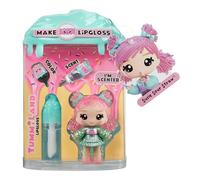 Yummiland Lip Gloss Doll - Susie Sour Straw - Include Kit di Lucidalabbra Fai da te, Età 4+