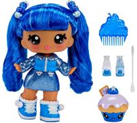 YUMMILAND Large Doll and Num Nom Lipgloss Pet - Rory Blueberry E Goodie - Bambol