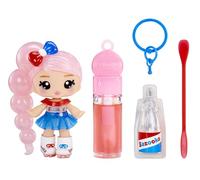 Yummiland x Licensed Sweets Lip Gloss Doll: Bazooka Bubble Gum - Jojo Bubblegum - Include 1 Bambola, Lucidalabbra + Portachiavi rimovibile, Gioco cosmetico, Collezionabile. Età 4+