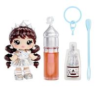 Yummiland x Licensed Sweets Lip Gloss Doll: Hershey’s Kisses - Coco Kisses: Include 1 Bambola, Lucidalabbra + Portachiavi rimovibile, Gioco cosmetico, Collezionabile. Età 4+