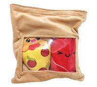 Yummis Together Plush Figures 2 Pack Pizza & Cola in Take Away Bag 21 cm