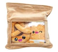 Yummis Together Plush Figures 2 Pack Pretzel & Beer in Take Away Bag 21 cm