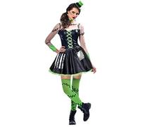 Yummy Bee Costume da Frankie Stein da donna, costume da Monster High, costume horror per Halloween, costume horror Frankenstein, da donna, taglia S (40 - 42)