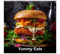 Yummy Eats (Wall Calendar 2027 12 × 12 Inch) CALVENDO 12 Month Wall Calendar