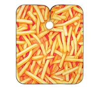 Yummy - Mantello per colorare i capelli con chiusura a scatto regolabile, elegante mantello per capelli per morire capa para barbero, 165 x 139,7 cm