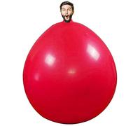 Yumoo Palloncino gonfiabile rotondo in lattice, gigante, per feste di compleanno, decorazione ad aria, per giochi divertenti