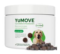 Yumove Integratore Articolazioni Cane 2-7 Anni - 120 Bocconcini ActivEase | Brevetto in Corso, Ogni Razza, Glucosamina, Omega-3, Supporto Scientifico, Consigliato dai Veterinari, Consistenza Morbida