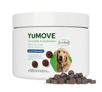 Yumove Integratore Articolazioni Cane Senior 8+ - 120 Bocconcini ActivEase | Brevetto in Corso, Cozza Verde 150 mg, Ogni Razza, Omega-3, Supporto Scientifico, Consigliato dai Veterinari, Olio Di Pesce