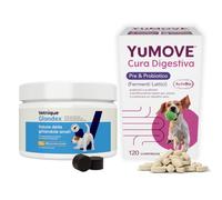 YuMOVE Probiotici Per Cani + Glandex Superpack - Pack 120 Compresse + 30 Bocconcini - Probiotico Digestivo Per Cani & Ghiandole Perianali Cane Routine Starter