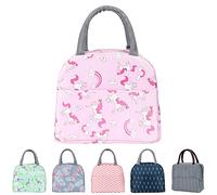 YumSur Borsa per il pranzo Borsa a mano Impermeabile Picnic Organizzatore del Pranzo Porta pranzo Contenitore Termico Pranzo per il Pranzo per Lavoro Ufficio Spiaggia Viaggio