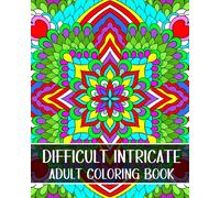 Yunaizar88 Difficult Intricate Adult Coloring Book: Relax with Beaut (Tascabile)