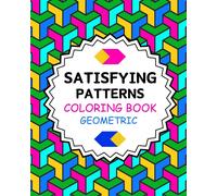 Yunaizar88 Satisfying Patterns Coloring Book Geometric (Tascabile)