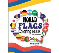 Yunaizar88 World Flags Coloring Book for Kids (Tascabile)