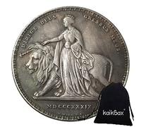YunBest 1839 Regno Unito moneta da collezione - Gran Bretagna moneta da collezione - moneta da collezione Regina Victoria - moneta da collezione