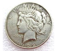 YunBest 1922 Antico Liberty Moneta da un Dollaro Indiano Testa Moneta-Grande Americano Commemorative Vecchie Monete - Uncirculated Morgan Dollars-Scopri Storia delle Monete Americane BestShop