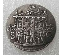 YunBest Antiche Monete - Filosofo Re Moneta-Impero Romano - Monete antiche monete romane - Moneta Commemorativa Romana-È artigianato artigianale BestShop