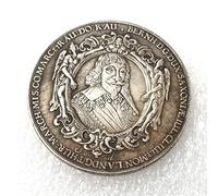 YunBest - Moneta vecchia Mario tedesco 1638 - Germania Prussia Mark non circolato vecchie monete commemorative - Fai grande il tedesco - Scopri la storia di Hobo Nickel BestShop