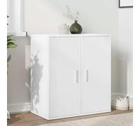 YunCangg Scarpiera in legno bianco, 2 pezzi, 32 x 35 x 70 cm, con 5 ripiani, salvaspazio e chiuso, ideale per corridoio, ingresso, impilabile e robusto per ordine e conservazione