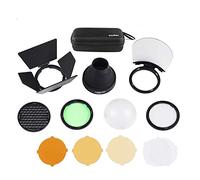 Yunchenghe AD200 H200R V1 Accessori AK-R1 Kit Diffusore a Colori Snoot a Nido d'ape a Nido d'ape