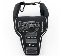 Yunchenghe Borsa a tracolla impermeabile per fotocamera , per Canon Nikon Sony Pentax Olympus Fuji Fotocamera reflex digitale SLR con obiettivo 18-55mm , Lunghezza della fotocamera e obiettivo Meno di 21 cm / 8.2 "（nero S）