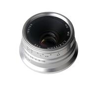 Yunchenghe Camera 25mm F / 1.8 Obiettivo macro, obiettivo Focus manuale, per Olympus M4/3 -Argento