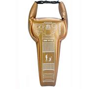 Yunchenghe Custodia protettiva anti-shock per fotocamera reflex in pelle PU , per Nikon Canon Pentax Olympus Fuji Sony DSLR custodia protettiva , lunghezza della fotocamera e obiettivo inferiore a 30 cm / 11,8 "(dorata L)