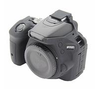 Yunchenghe D5500/5600 telecamera scatola di alloggiamento, telecamera box interna rimovibile gomma siliconica protettiva professionale per Nikon D5500/5600 -nero