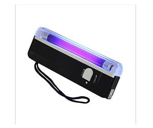 Yunchenghe Portable Handheld Blacklight 2 in 1 Uv Light Torch Blacklight contraffatto Money Bill Detection Valuta banconote Checker Tester Cash Security
