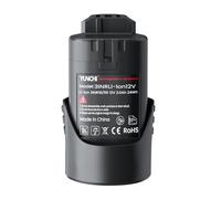 YUNCHI Batteria di Sostituzione 2.0 Ah per Bosch 12V Batteria, Compatibile con Bosch Professional 12V Sistema