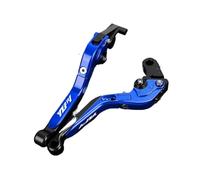 YUNDVLT Moto Leve Compatible With YZFR1 R1M R1S 2015-2018 2019-2023 Adattatore For Leve Freno Frizione Con Maniglia Regolabile For Moto YZF-R1 YZF R1(Blue1)